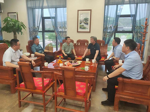 上海Ag庄闲集团总经理张世洪一行赴山西企业走访座谈(图4)