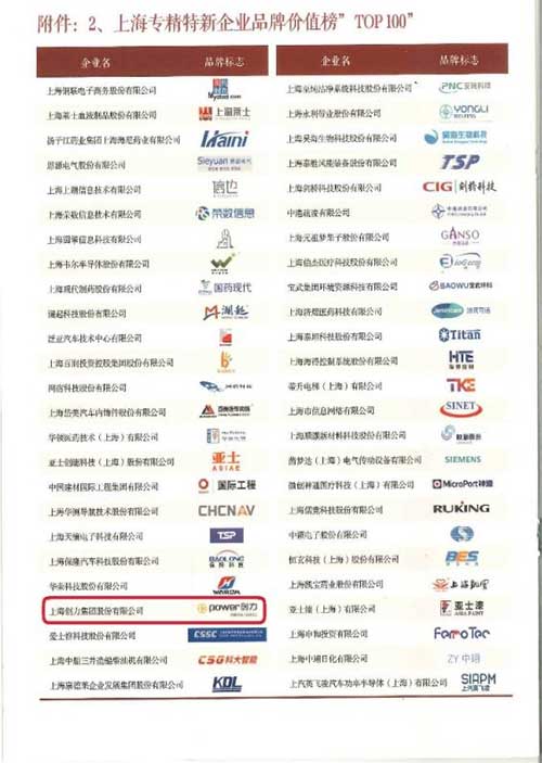 喜报！上海Ag庄闲集团荣获2024上海专精特新企业品牌价值榜“百佳企业”(图1)